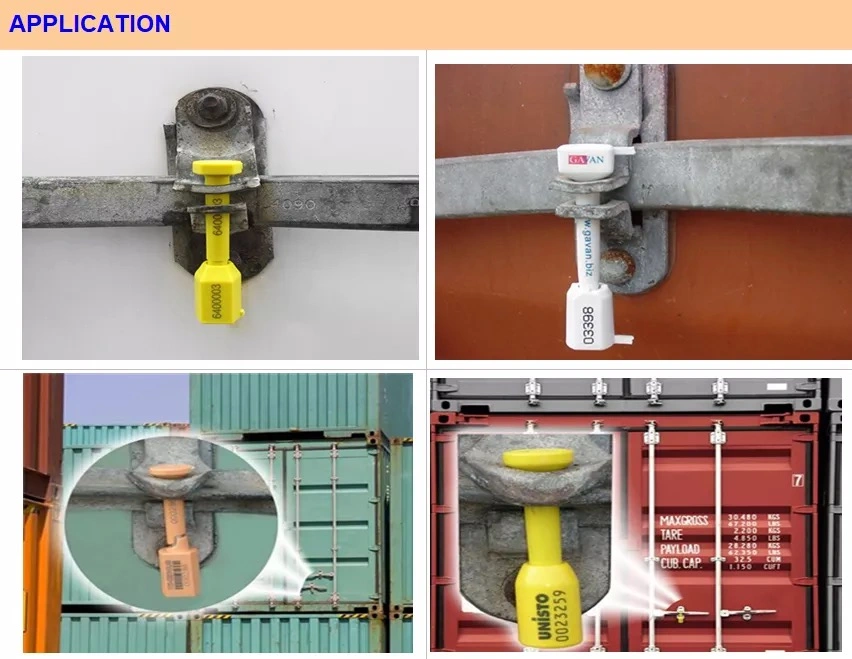 Colored Pull Tight Hexagonal Tamper Resistant Cable Seal