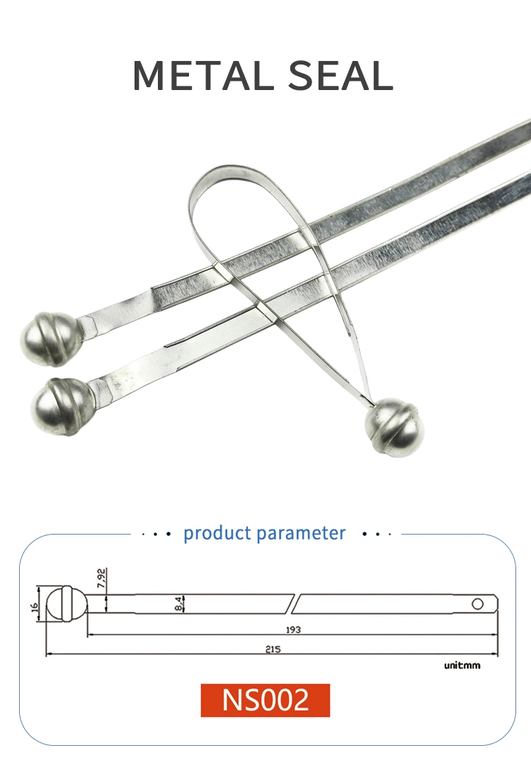 One Time Used Fixed Length Metal Strap Seals