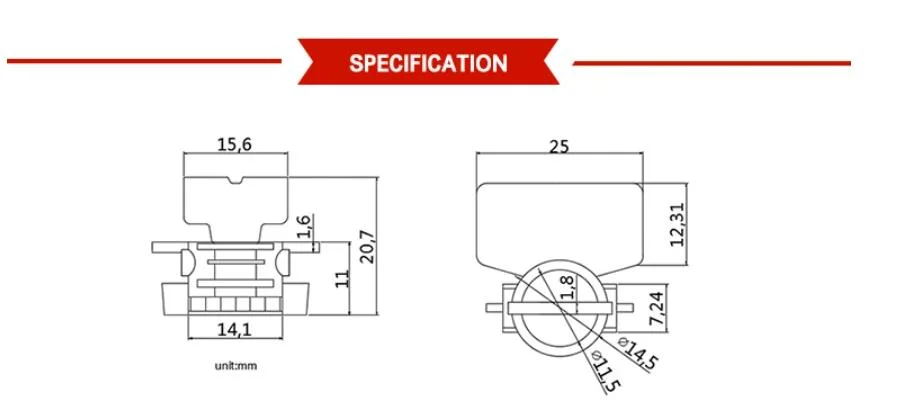 Customized High Security Utility Smart Twister Seal, Meter Electric Power Meter Wire Seals, Security Meter Seals